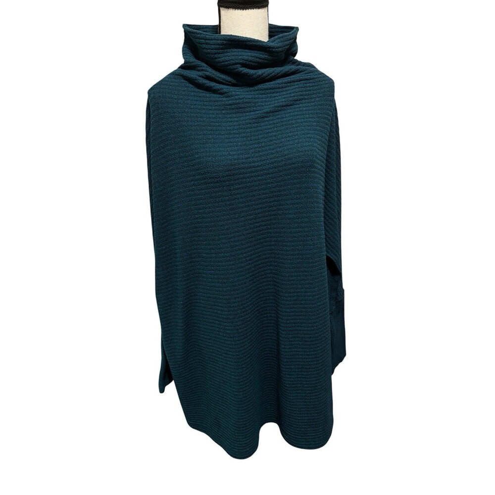 We The Free Ottoman Slouchy Tunic Sz Large Dark Teal